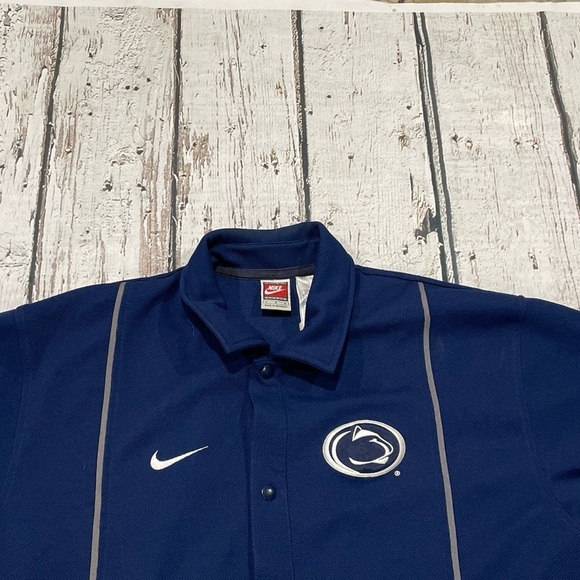 Penn State University Nittany Lion Nike NCAA Stitched Basketball Warmup Jersey - Picture 5 of 8